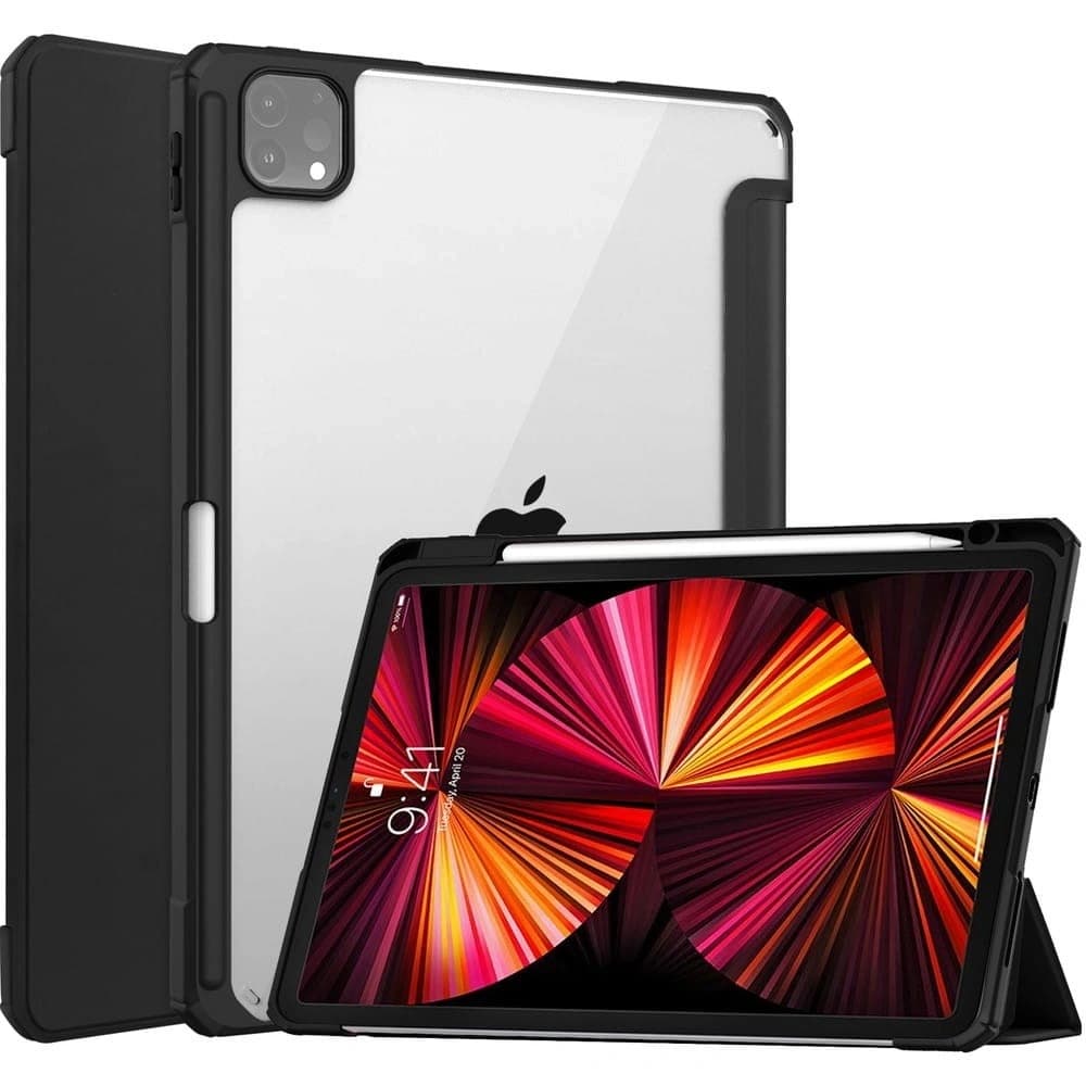 Etui Bizon Case Tab Clear Matt do Apple iPad Pro 11 2022/2021/2020/2018 černé - 1