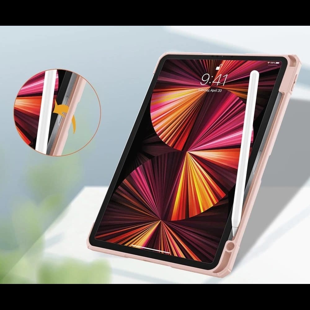 Bizon Case Tab Clear Matt Apple iPad Pro 11 2022/2021/2020/2018 rózsaarany - 5