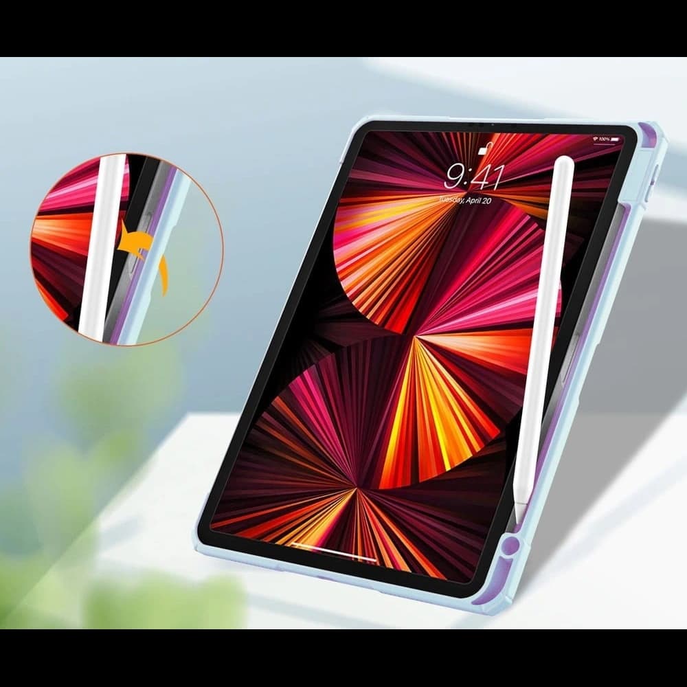 Bizon Case Tab Clear Matt Apple iPad Pro 11 2022/2021/2020/2018 blue - 5