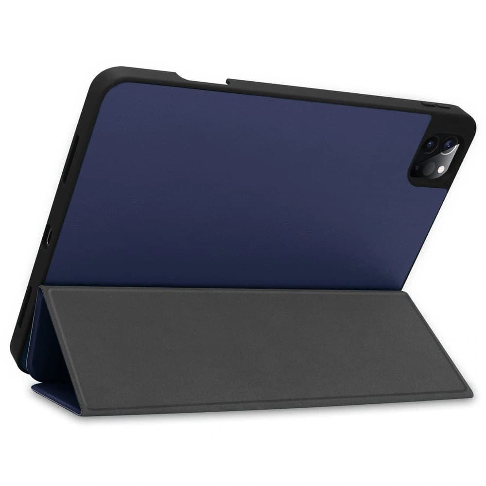 Bizon Case Tab Lizard Apple iPad Pro 11 2022/2021/2020/2018 albastru închis - 3