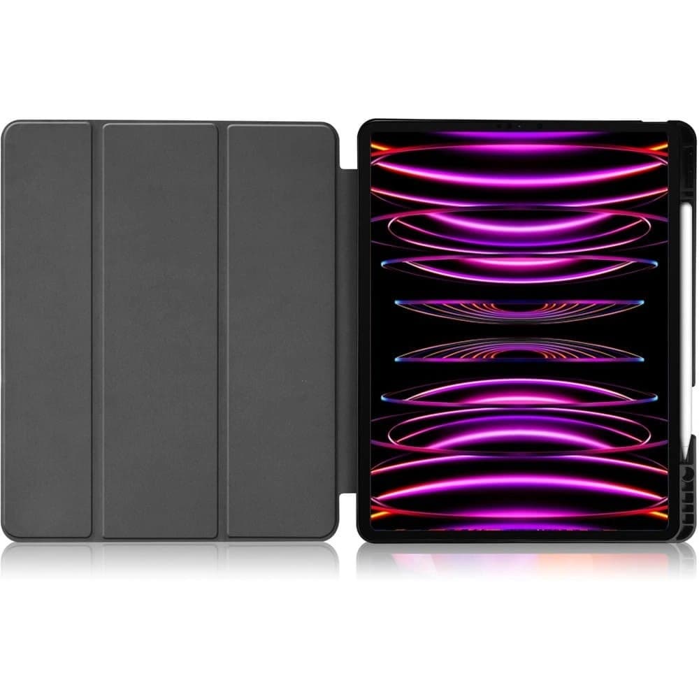 Bizon Case Tab Lizard Apple iPad Pro 12.9 2022/2021/2020/2018 albastru închis - 7