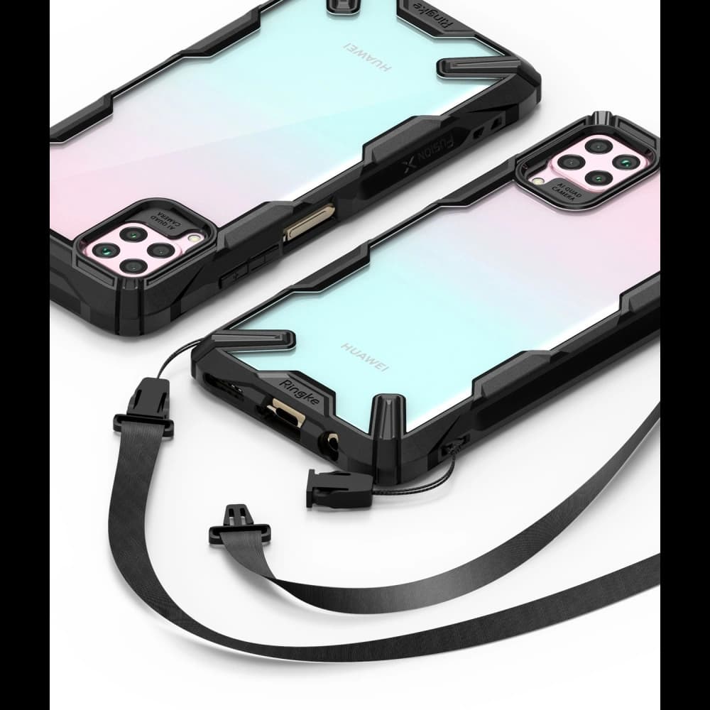 Etui Ringke Fusion-X Huawei P40 Pro černé - 8