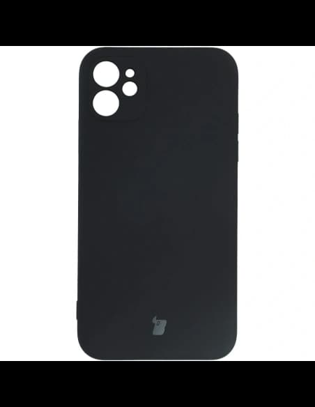 Caz de silicon Bizon Apple iPhone 11 negru