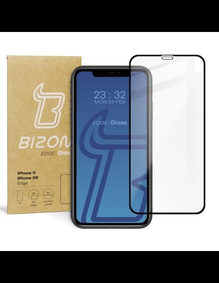 Bizon Glass Edge Apple iPhone 11 / XR negru