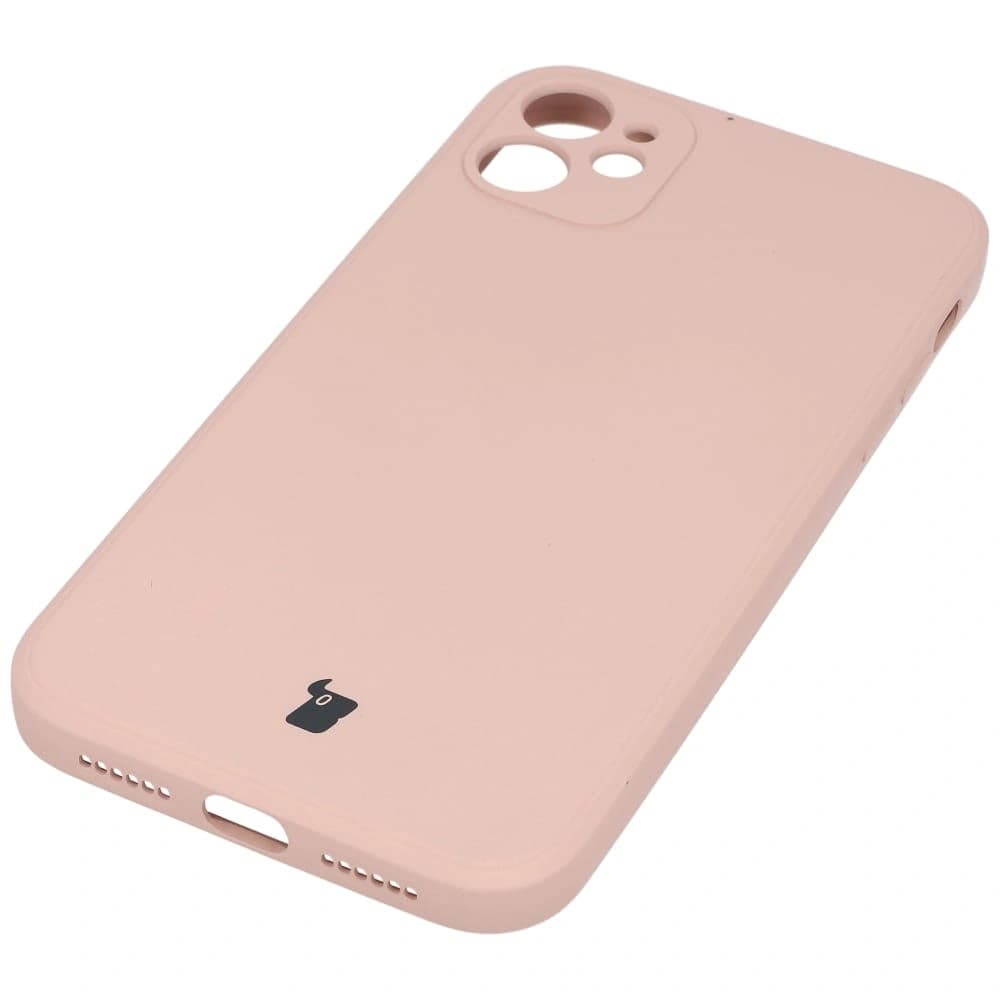 Etui Bizon Case Silicone do Apple iPhone 11 jasnorůžové - 2