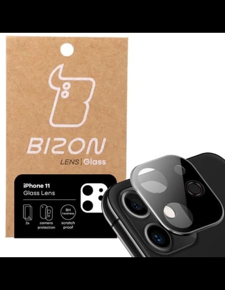 Sklo na aparát Bizon Glass Lens do Apple iPhone 11 [2 PACK]