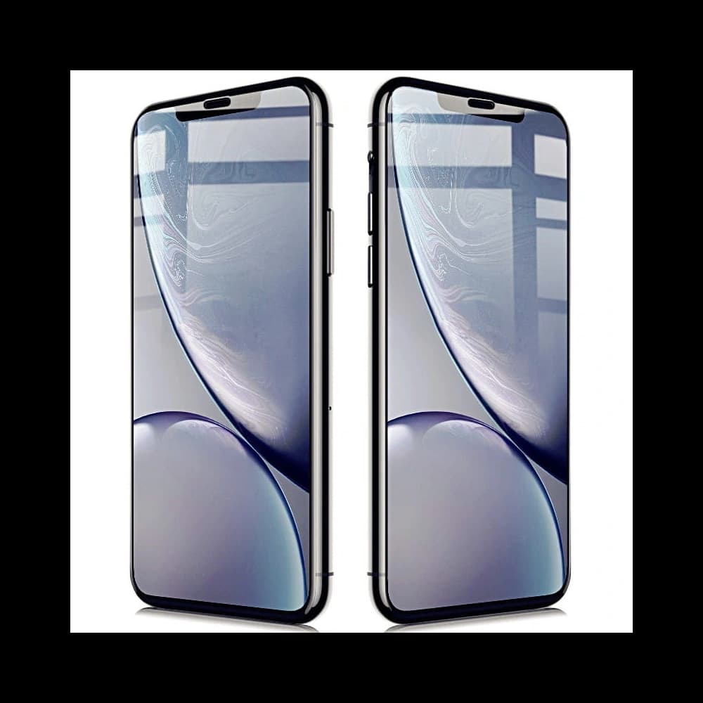 Bizon Glass Edge CF tempered glass - [2 PACK] + lens protection Apple iPhone 11 Pro Max black - 8