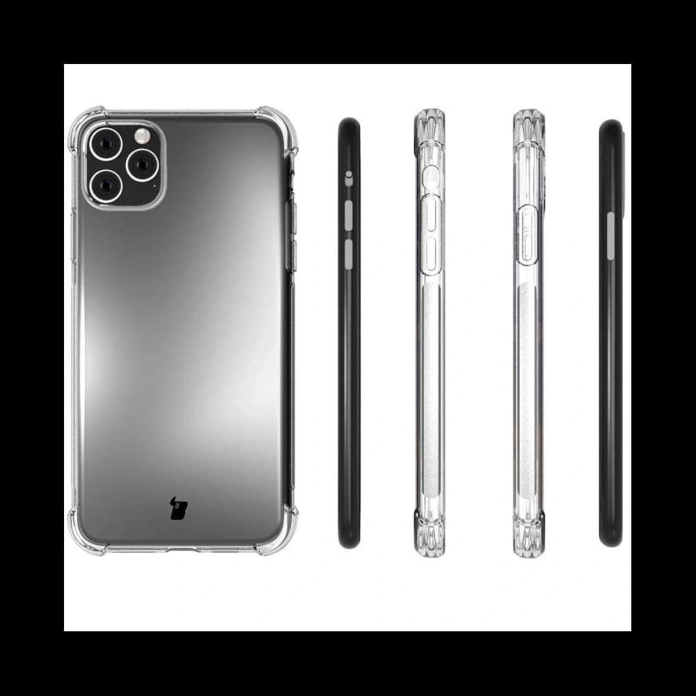 Bizon Case Clear Pack case + 2x screen glass + lens glass Apple iPhone 11 Pro Max clear - 4
