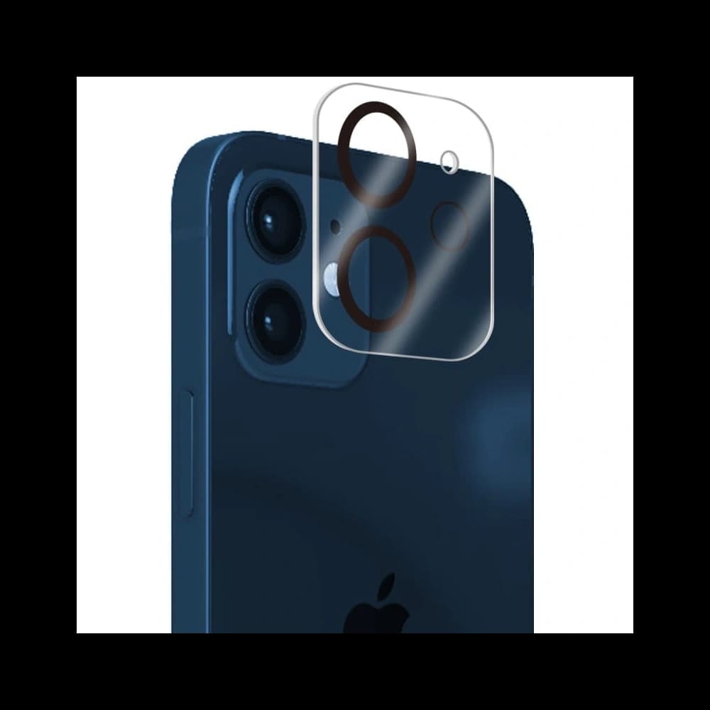 Bizon Lentilă de Sticlă Apple iPhone 12 [2 PACHET] - 2