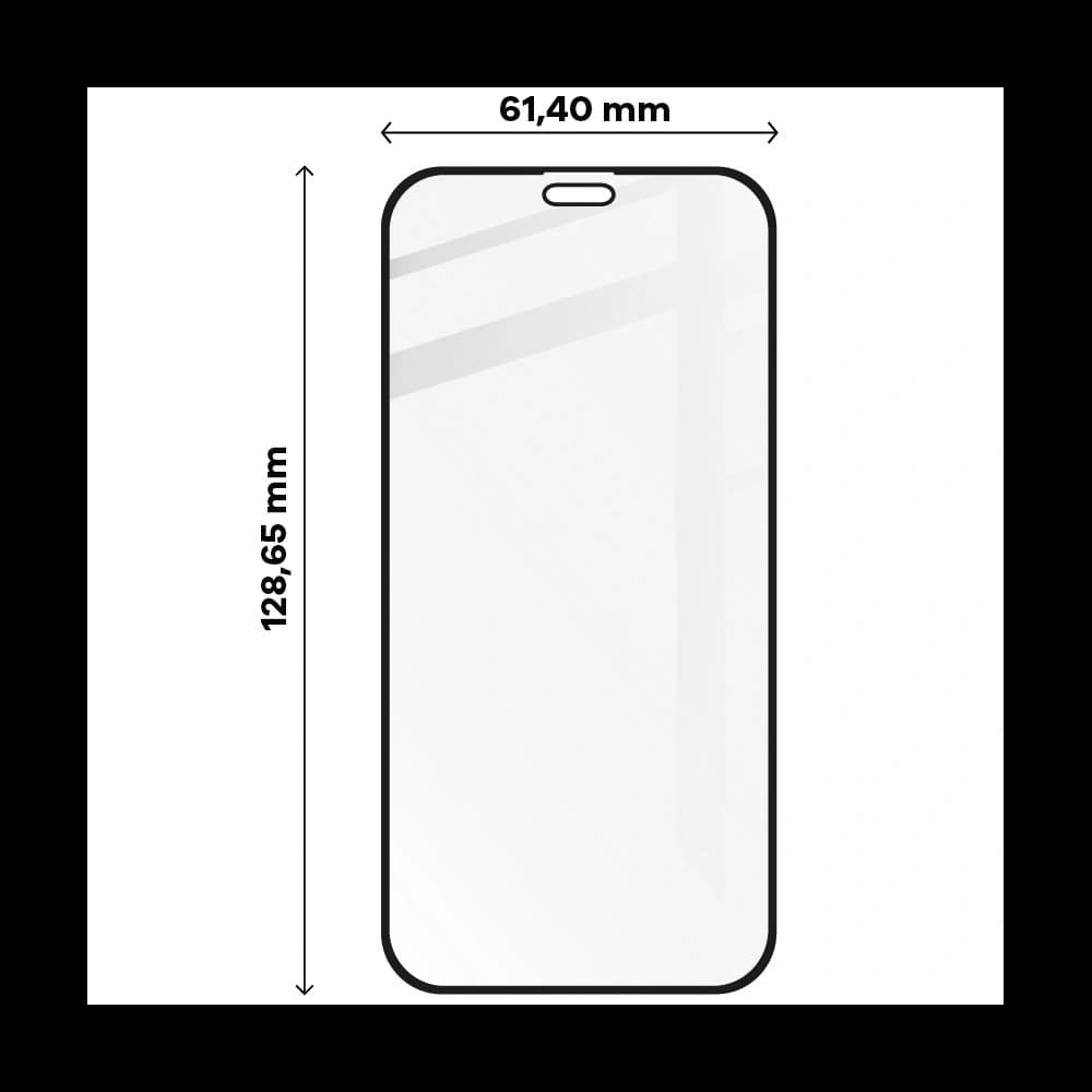 Bizon Glass Edge Apple iPhone 12 Mini black - 2