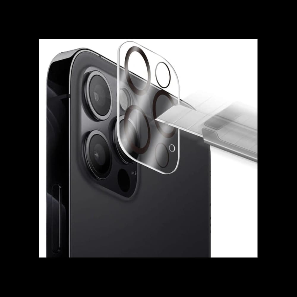 Bizon Lentilă de Sticlă Apple iPhone 12 Pro [2 PACHET] - 4