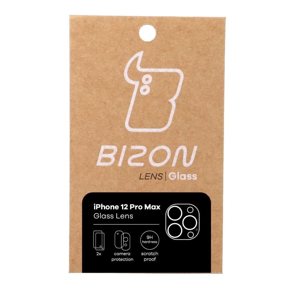 Sklo na aparát Bizon Glass Lens do Apple iPhone 12 Pro Max [2 PACK] - 6