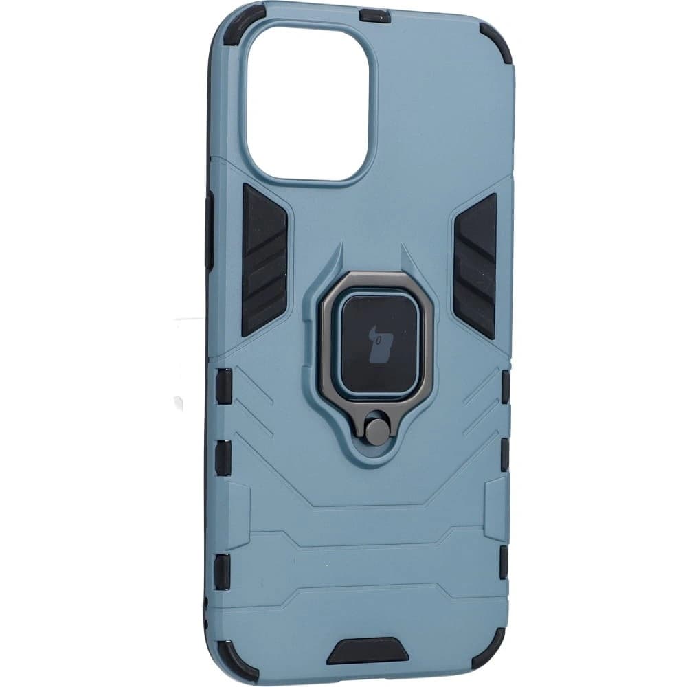 Etui Bizon Case Armor Ring do Apple iPhone 12 Pro Max modré - 2
