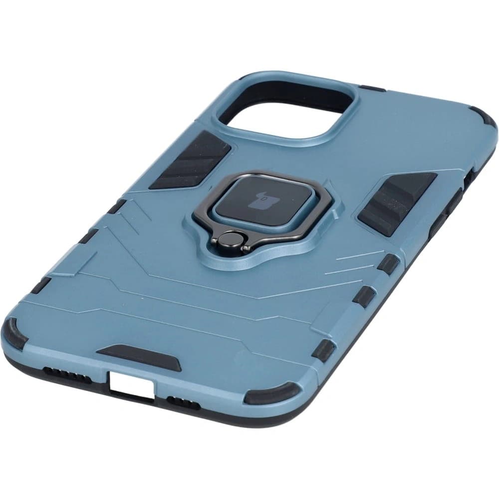Etui Bizon Case Armor Ring do Apple iPhone 12 Pro Max modré - 4