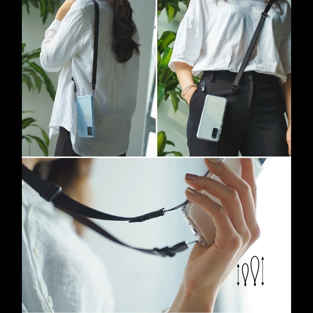 Pás Ringke ramenní popruh černý - 7