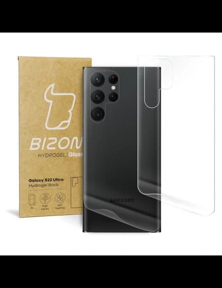 Bizon Glass Hydrogel Samsung Galaxy S22 Ultra [2 CSOMAG]