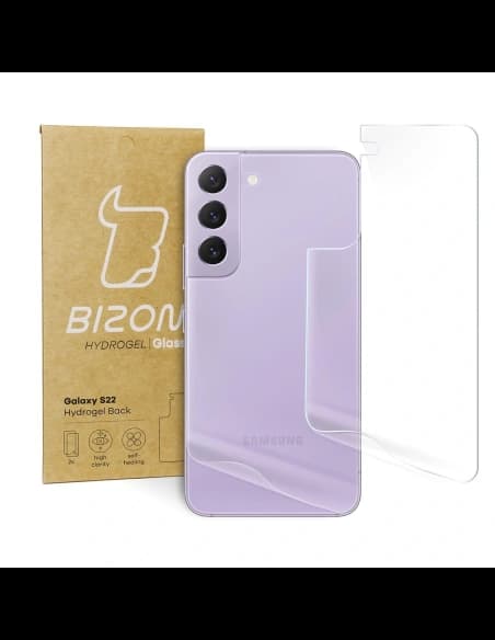 Bizon Glass Hydrogel Samsung Galaxy S22 [2 PACK]