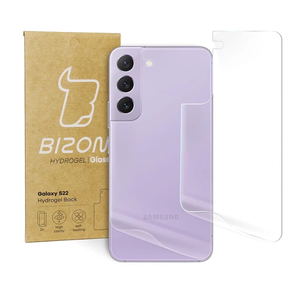 Bizon Glass Hydrogel Samsung Galaxy S22 [2 PACK] - 1