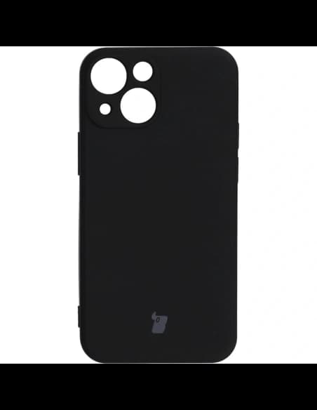 Caz de silicon Bizon Apple iPhone 13 Mini negru