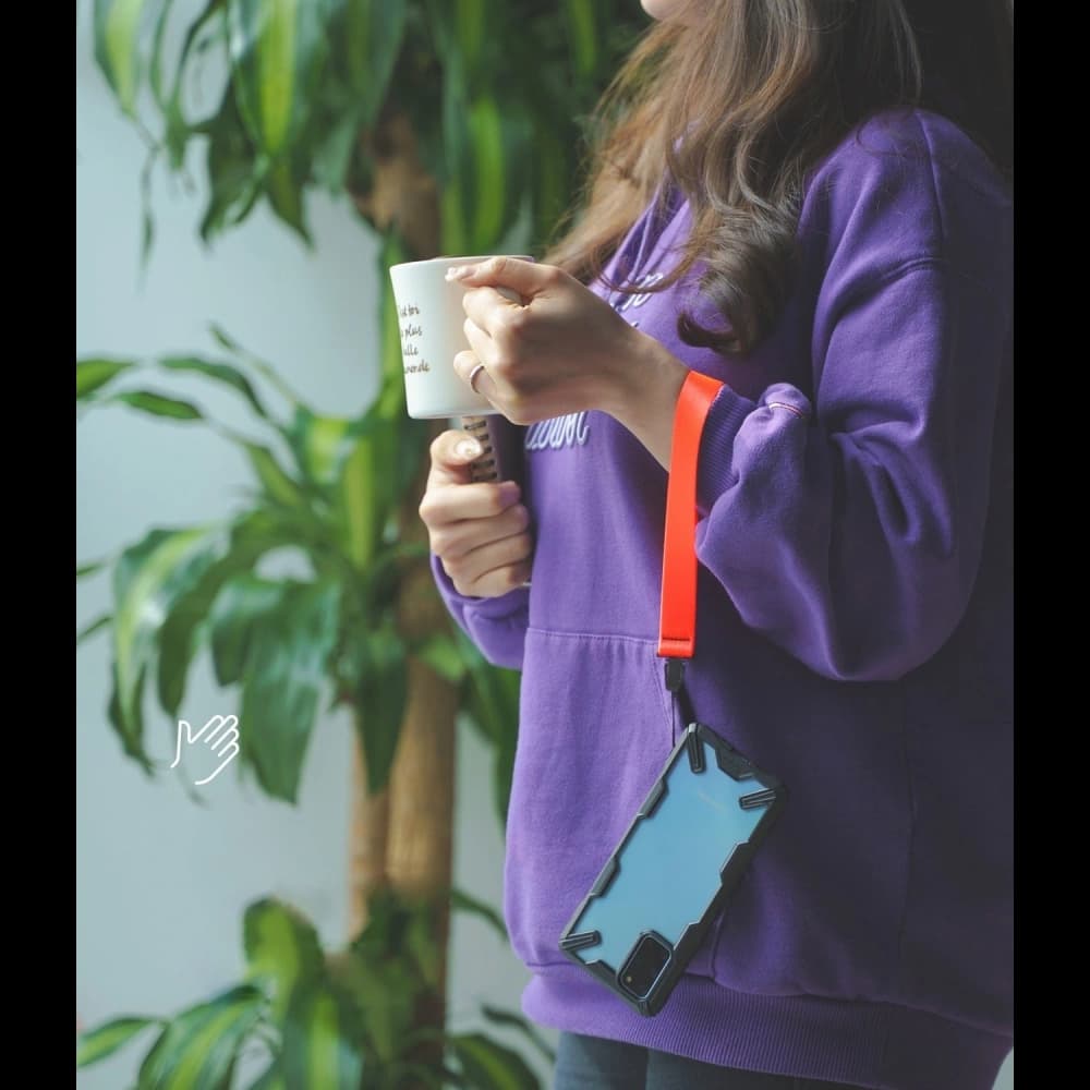 Ringke Wrist Strap Neon Orange - 3