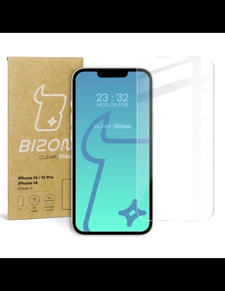 Bizon Glass Clear 2 Apple iPhone 14 / 13 / 13 Pro