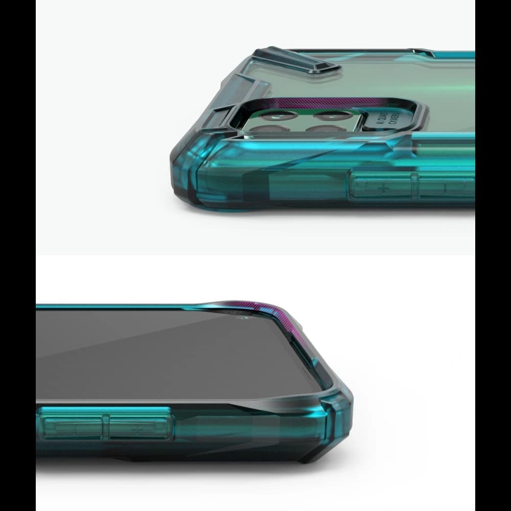 Etui Ringke Fusion-X Huawei P40 Lite Türkiz Zöld - 5