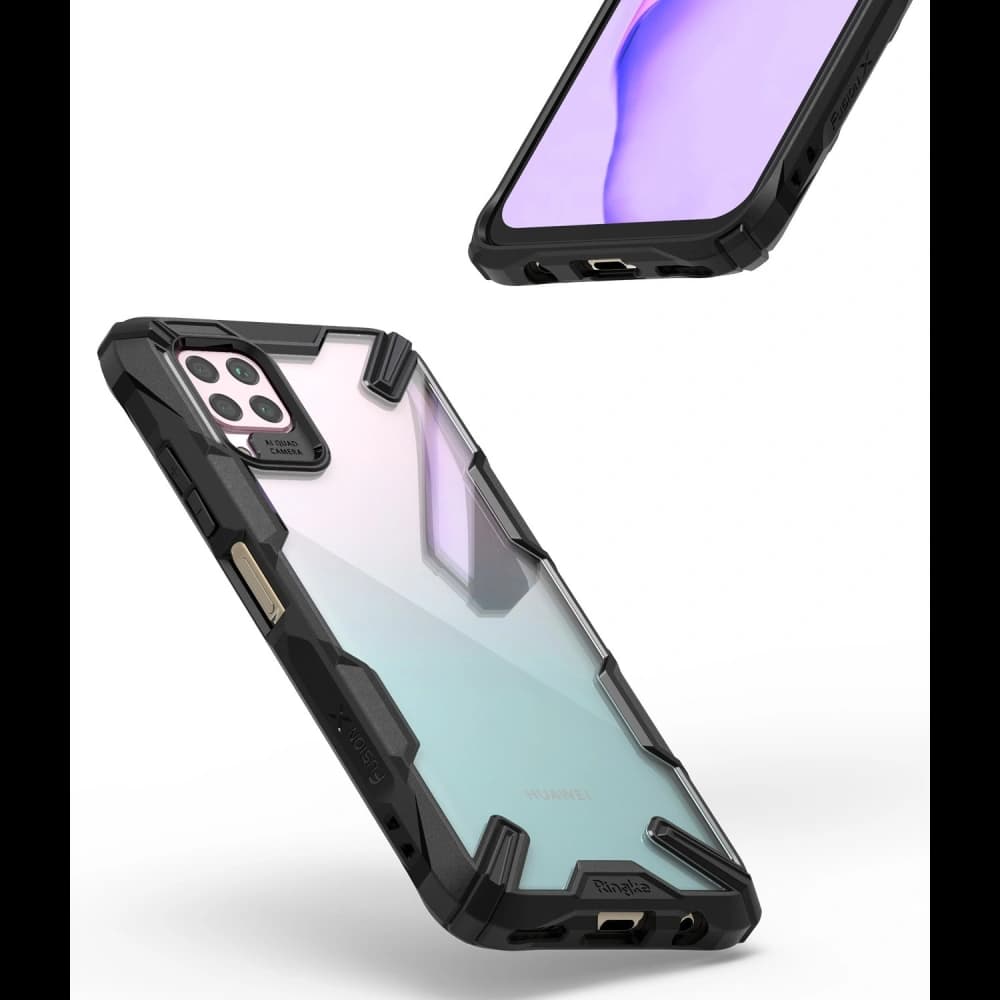 Etui Ringke Fusion-X Huawei P40 Lite Negru - 2