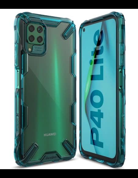 Etui Ringke Fusion-X Huawei P40 Lite Verde Turcoaz