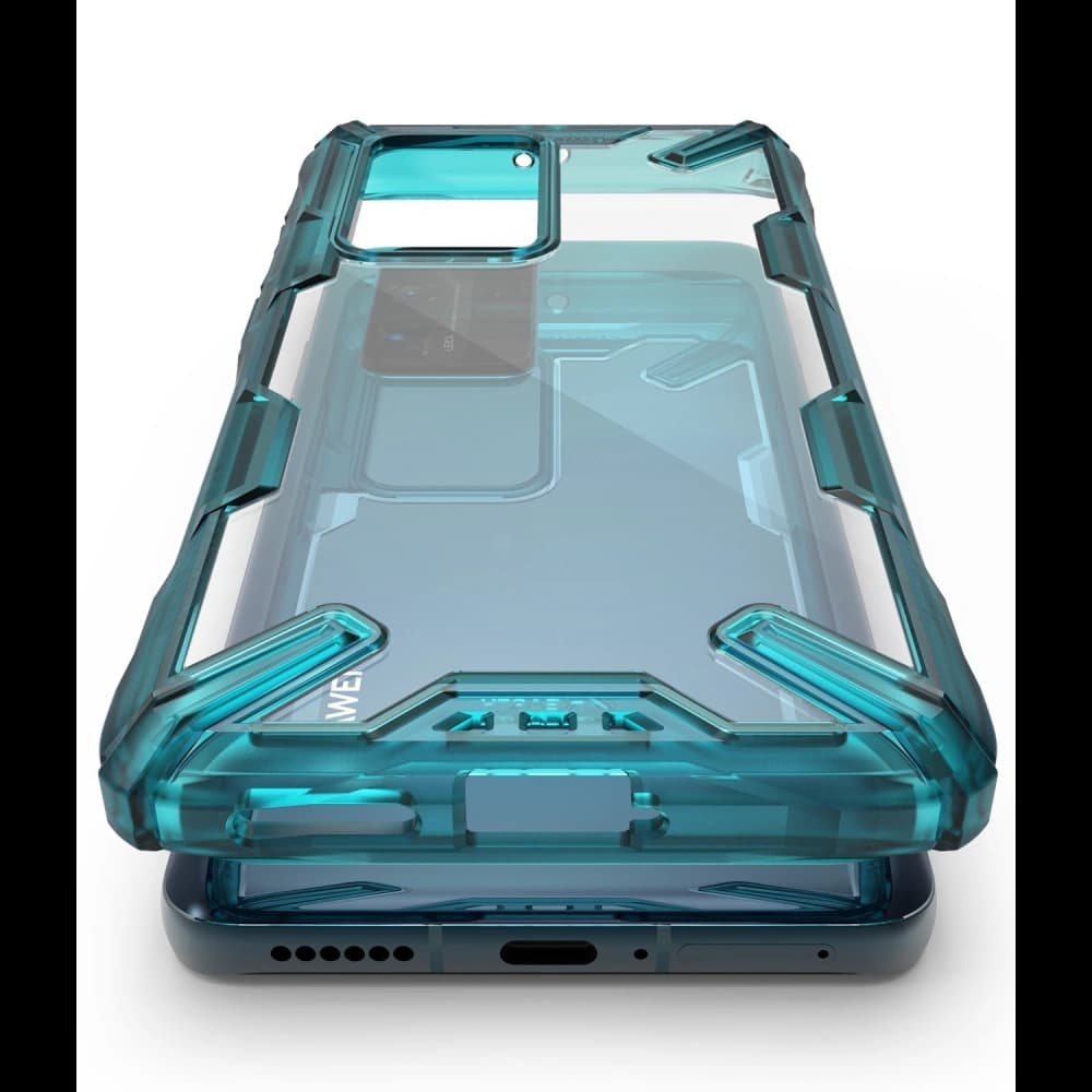 Etui Ringke Fusion-X Huawei P40 Pro Tyrkysově zelená - 16