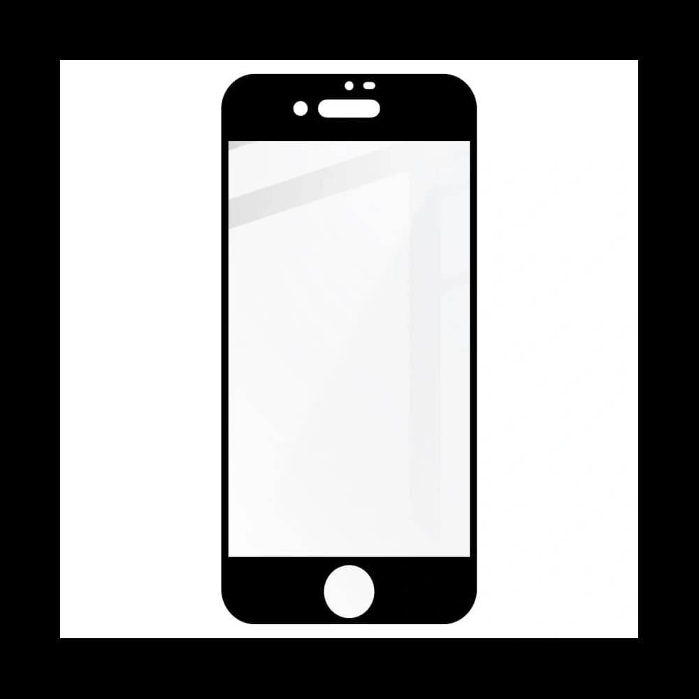 Bizon Glass Edge edzett üveg - [2 PACK] + lencsevédelem Apple iPhone SE 2022/2020 8/7 fekete - 4