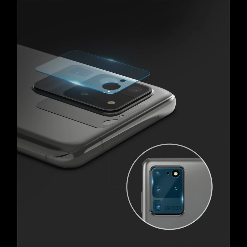 Ringke Samsung Gehärtetes Kameraglas Kameraglas Galaxy S20 Ultra [3 PACK] - 9