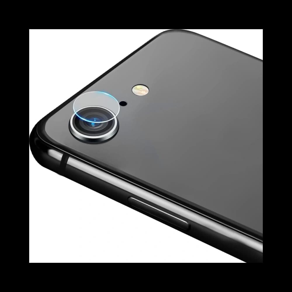 Bizon Glass Edge edzett üveg - [2 PACK] + lencsevédelem Apple iPhone SE 2022/2020 8/7 fekete - 6