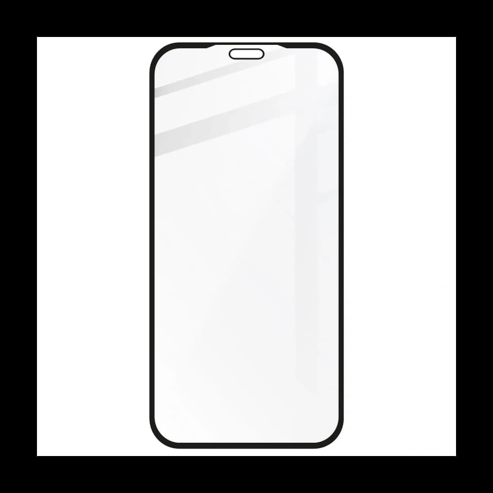 Bizon Glass Edge edzett üveg - [2 PACK] + lencse védelem Apple iPhone Xs / X fekete - 4