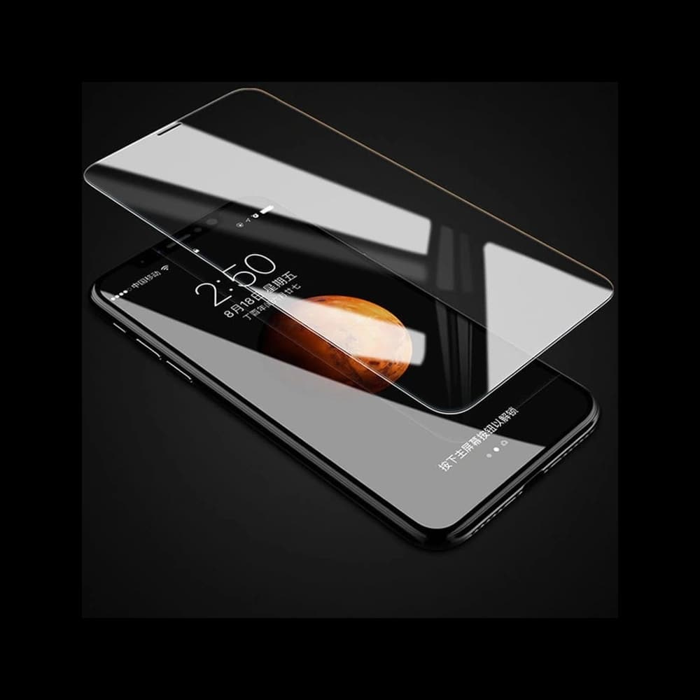 Bizon üveg Átlátszó edzett üveg - 3 db. + lencse üveg Apple iPhone Xs - 6