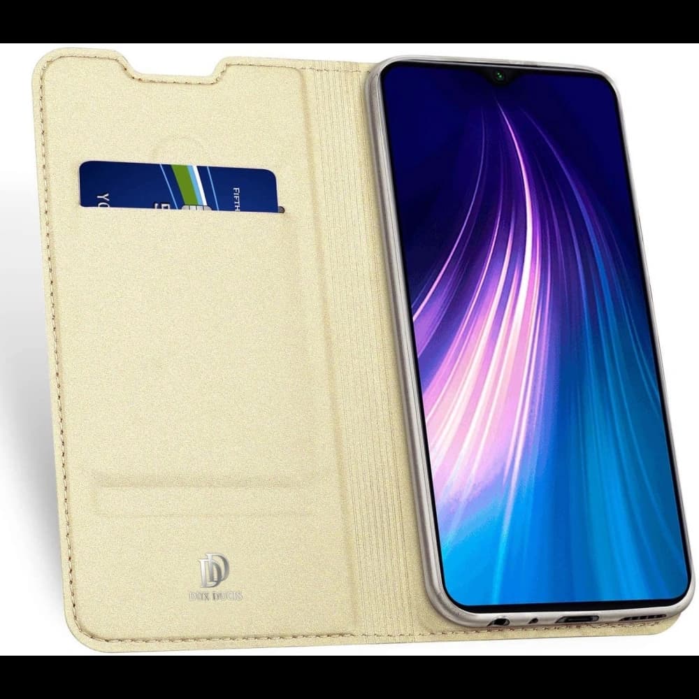 DuxDucis Tasche SkinPro Redmi Note 8T Gold 9H - 1
