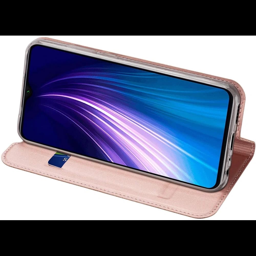 DuxDucis Fall SkinPro Redmi Note 8T Rose Gold 9H - 4