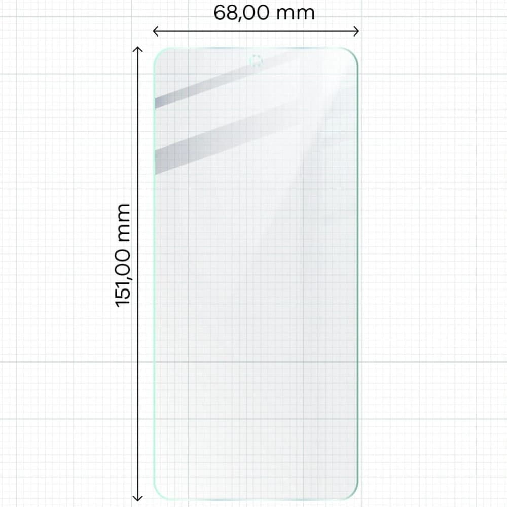 Bizon Glass Clear tempered glass - 3 pcs. + lens glass Google Pixel 6 - 2