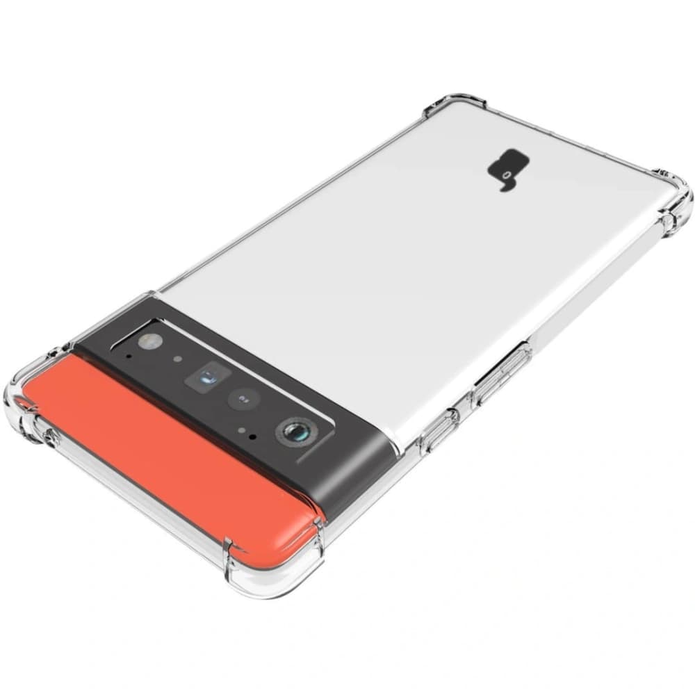Etui + 2x folie + objektiv Bizon Case Clear Pack pro Google Pixel 6 Pro transparentní - 6