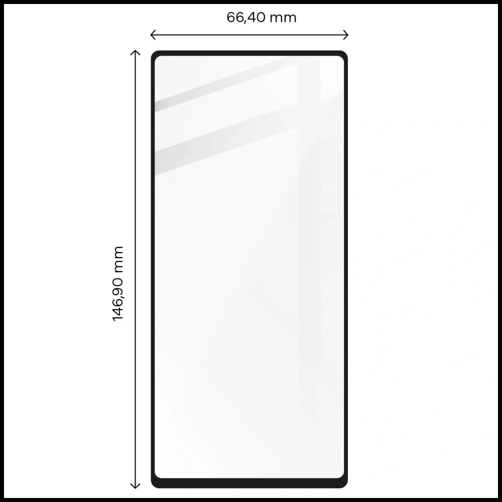 Bizon Glass Edge Pixel 6A schwarz - 2