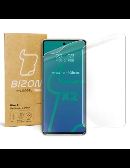 Bizon Glass Hydrogel Pixel 7 [2 PACK]