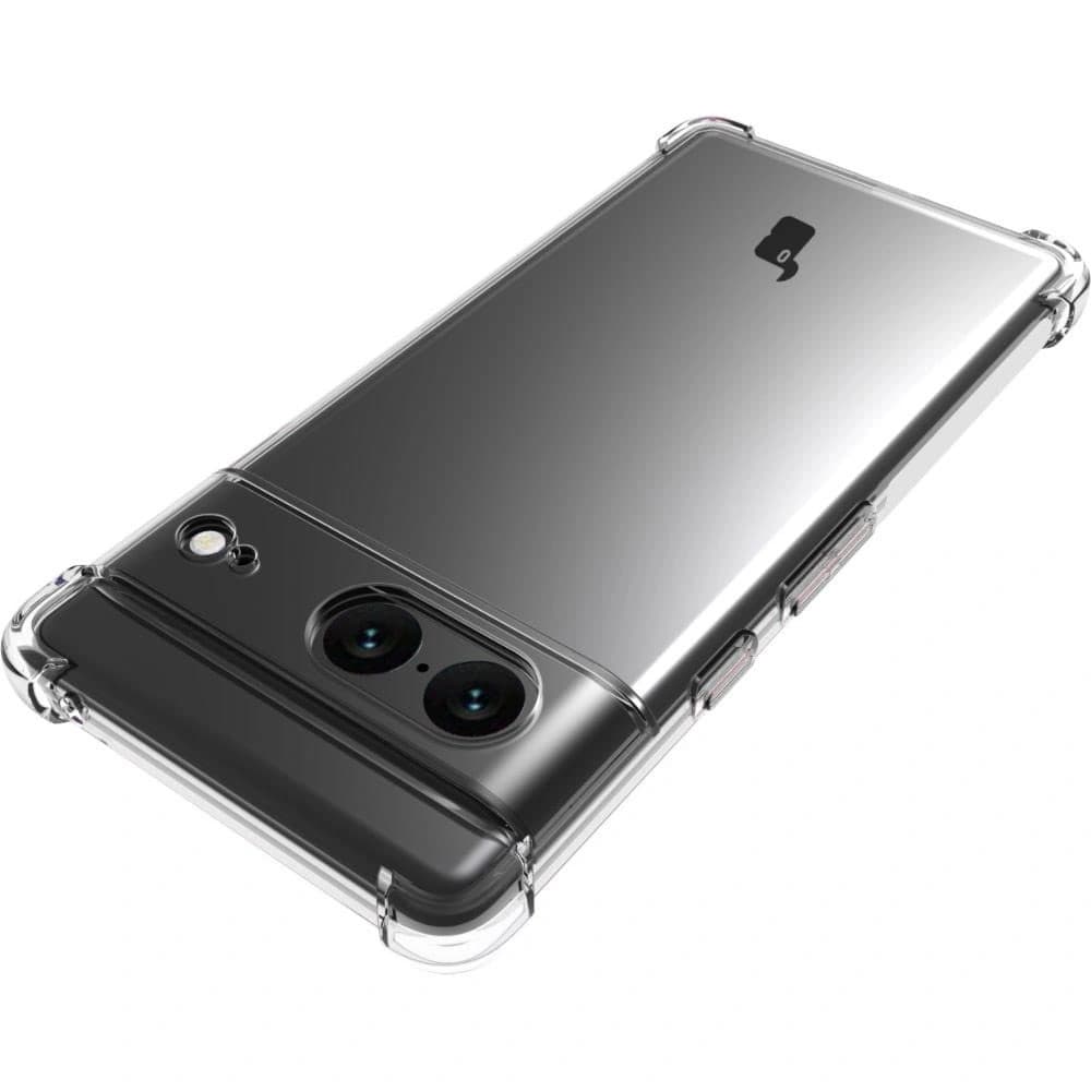 Bizon Case Clear Pack Hülle + 2x Glas für den Bildschirm Google Pixel 7 klar - 6