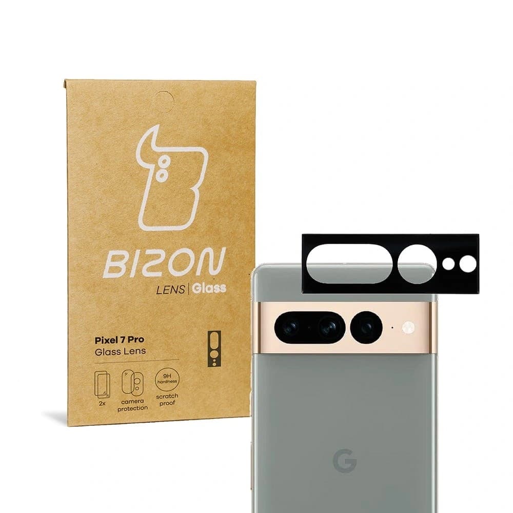 Bizon Glaslinse Pixel 7 Pro [2 PACK] - 1