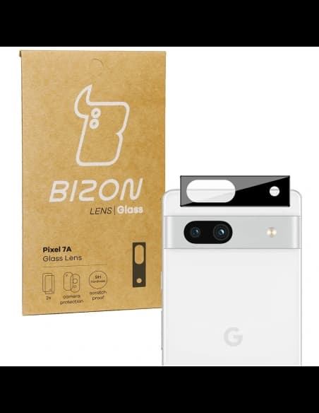 Bizon Glaslinse Pixel 7A [2 PACK]