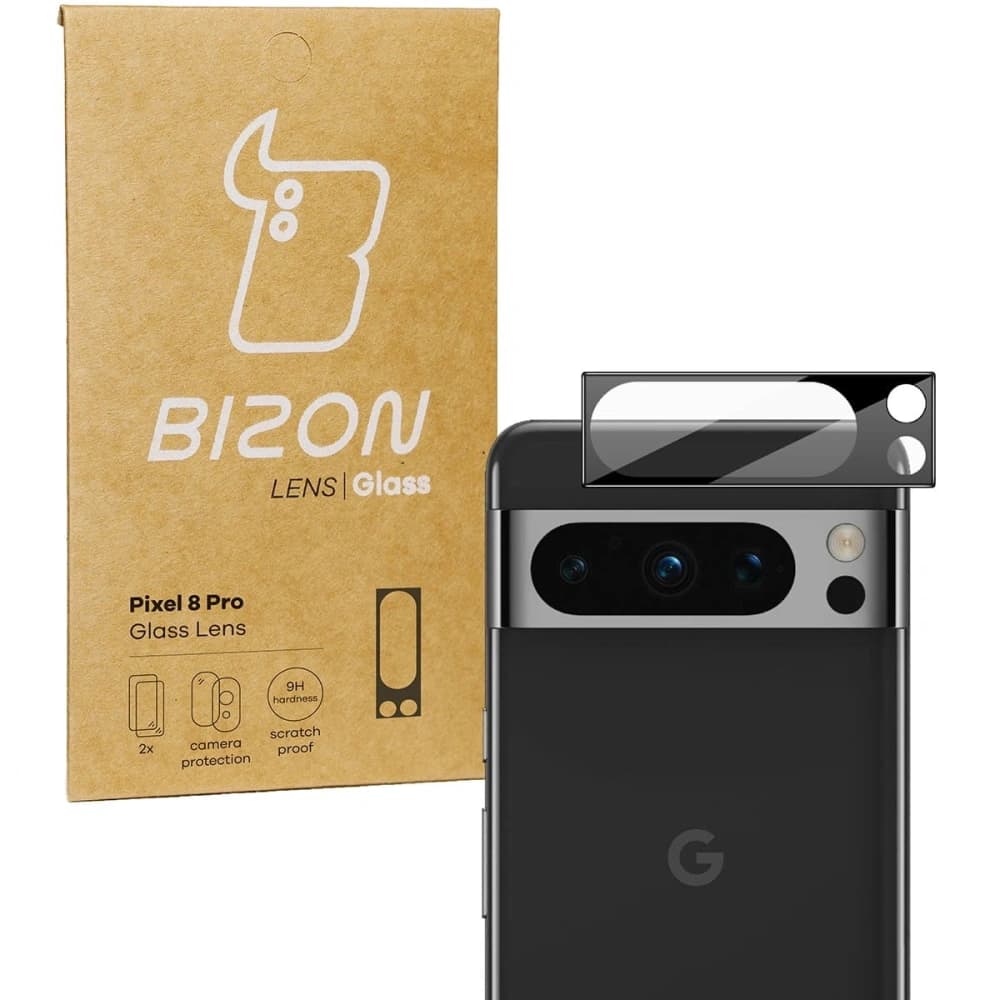 Bizon Glaslinse Pixel 8 Pro [2 PACK] - 1