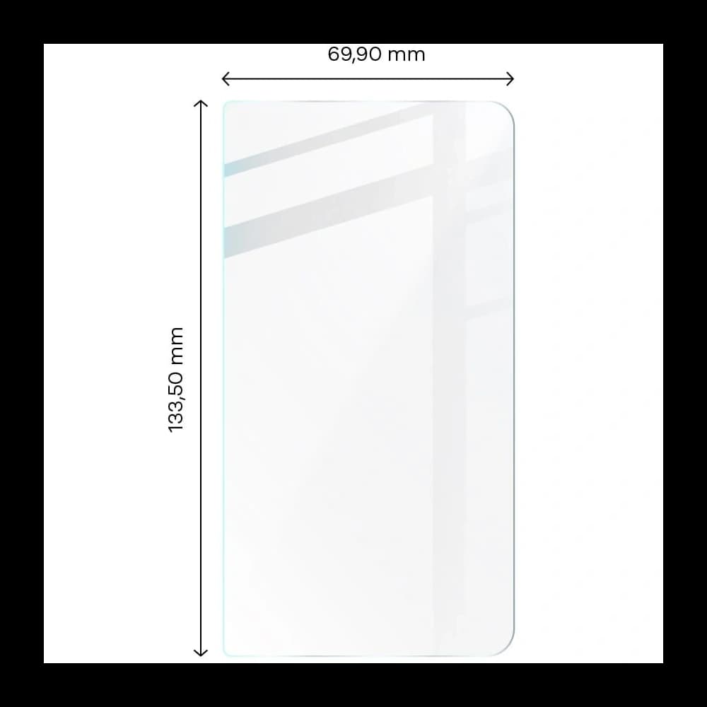 Bizon Glass Clear 2 Pixel Fold - 2