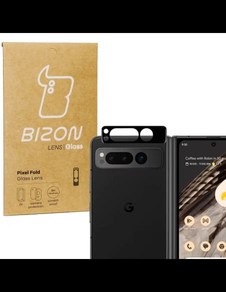 Sklo na aparát Bizon Glass Lens do Google Pixel Fold [2 PACK]