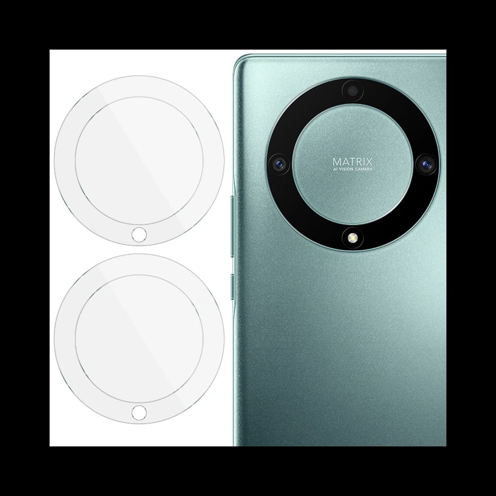 Sklo na aparát Bizon Glass Lens do Honor Magic5 Lite [2 PACK] - 2