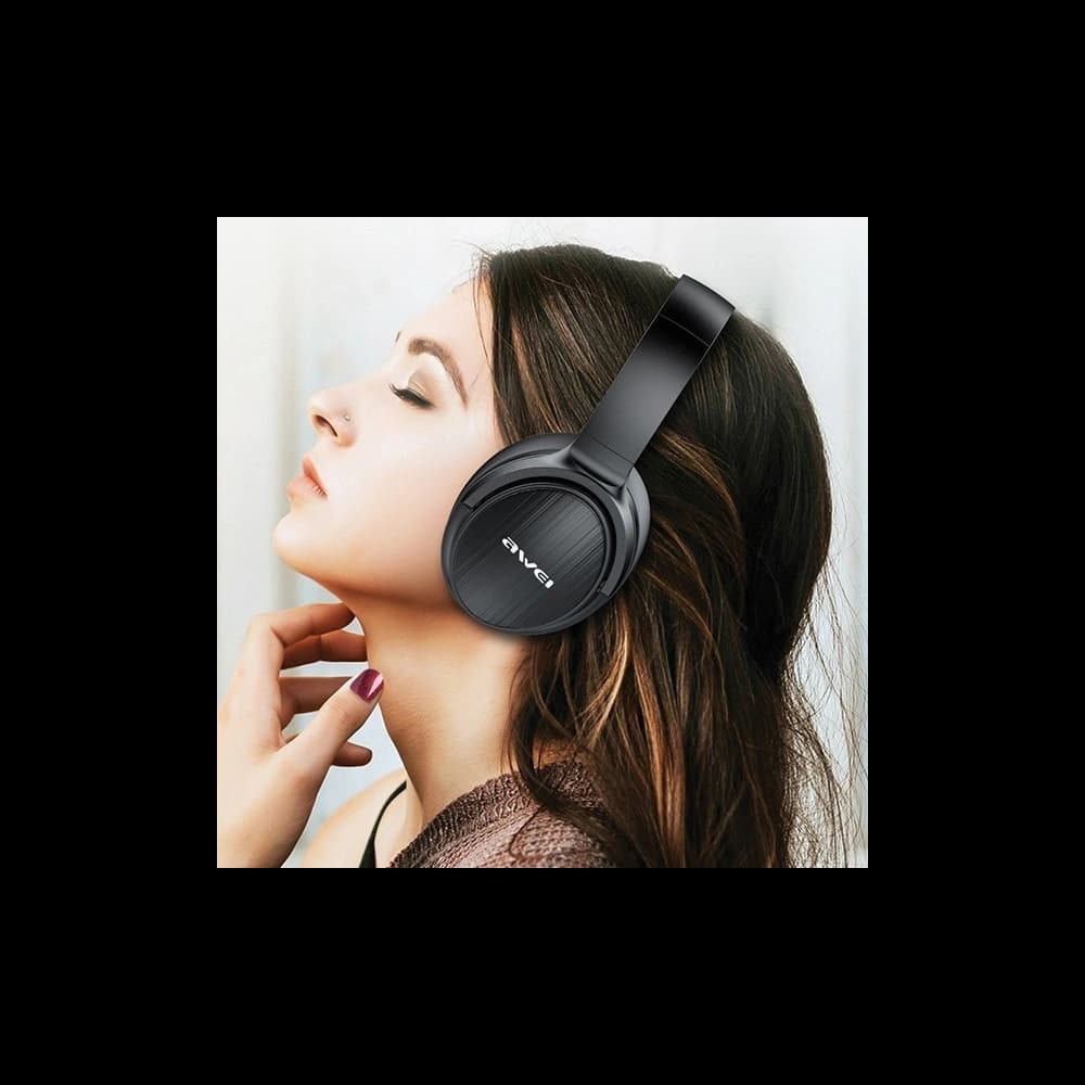 AWEI słuchawki nauszne Bluetooth A780BL czarny/black - 7