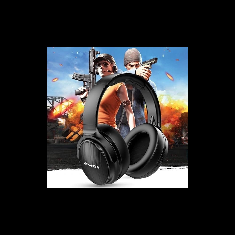 AWEI słuchawki nauszne Bluetooth A780BL czarny/black - 8