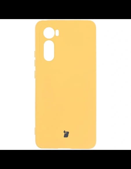 Bizon Case Silicone Motorola Edge 30 yellow